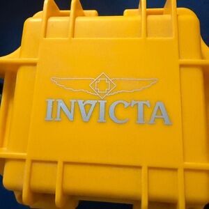 Invicta Yellow Watch Case- 5 in total